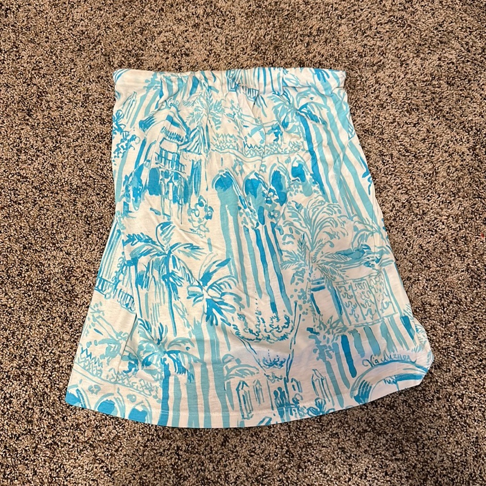 Lilly Pulitzer strapless top